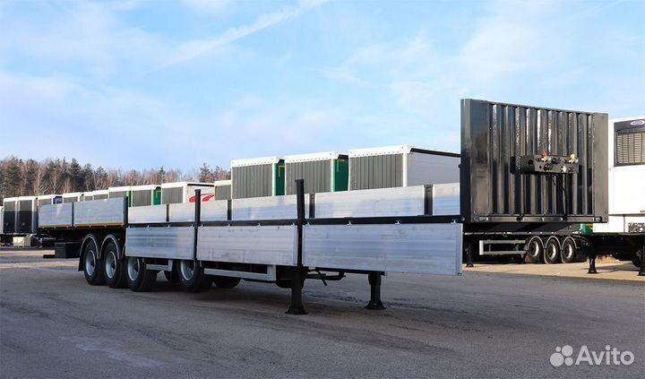 Полуприцеп бортовой Тонар B4-16V (97882), 2024