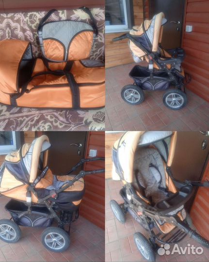 Коляска-трансформер с амортизацией Sonic