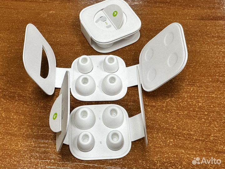 Амбушюры AirPods Pro силиконовые насадки (S и L)