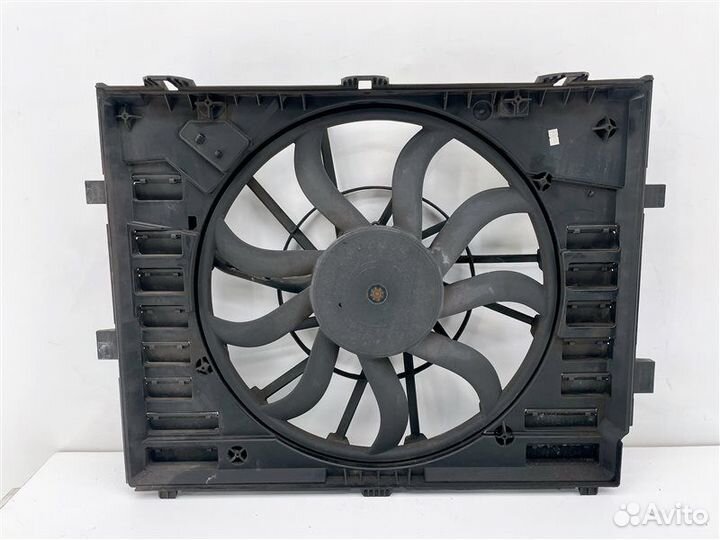 Вентилятор радиатора в сборе Porsche Cayenne 958