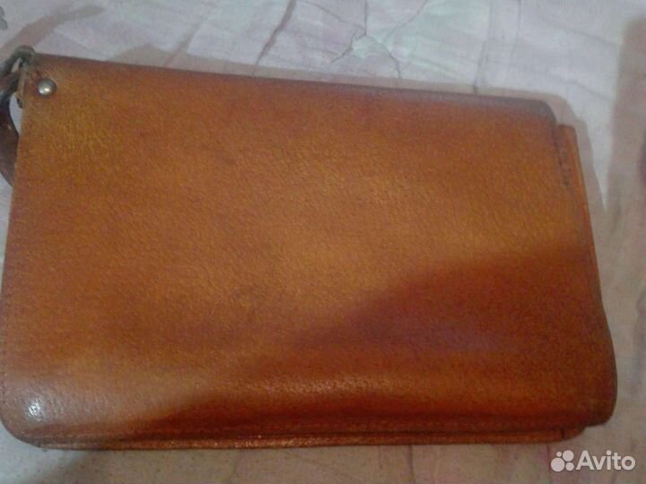 Барсетка мужская натуральная кожа СССР