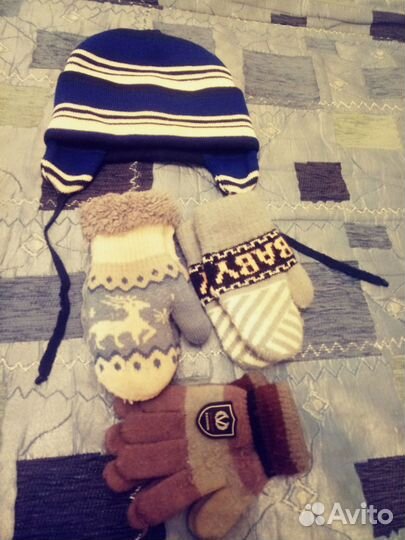 Шапки детские шлема