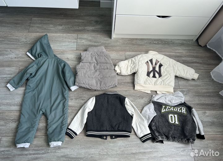 Проданы Вещи пакетом на мальчика 80/86/92