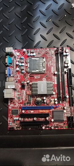 MSI G31TM-P35 LGA775 и процессор Intel Е5300