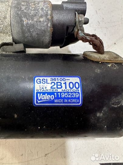 Стартер Kia Soul AM G4FC 2009