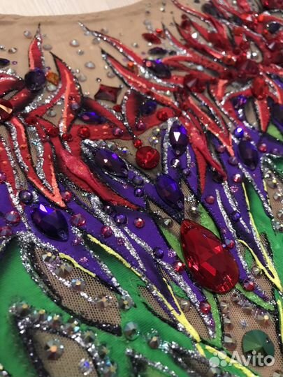 Гимнастический купальник для выступления