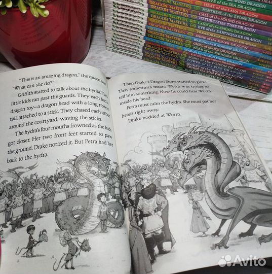 Детские английские книги Dragon Masters