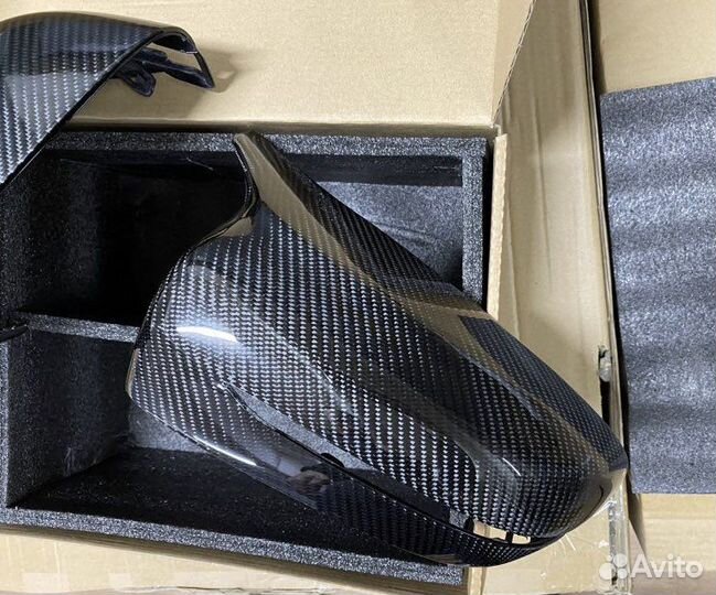 Накладки зеркал BMW G30 карбон