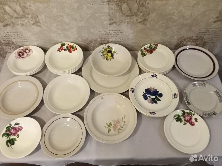 Набор столовой посуды СССР