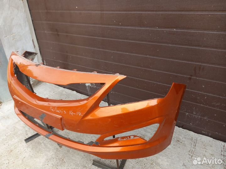 Бампер передний Hyundai Solaris 2014-2017