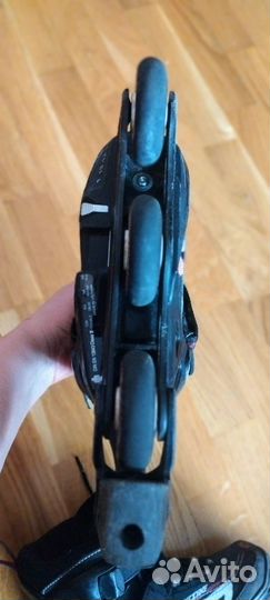 Роликовые коньки rollerblade с комплектом защиты