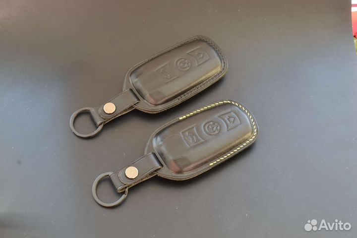 Чехол для ключа bmw из кожи