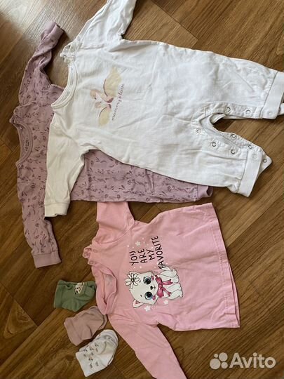 Одежда пакетом для девочки 68 размер