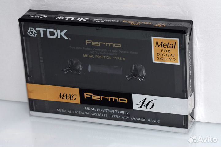 Аудиокассеты TDK MA-XG 46 fermo japan market(2877)