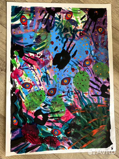 Картина телом «свобода действий»