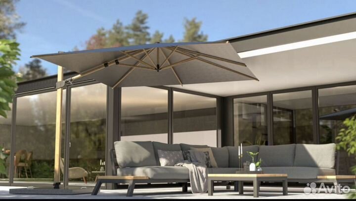 Профессиональные уличные зонты для кафе, веранд