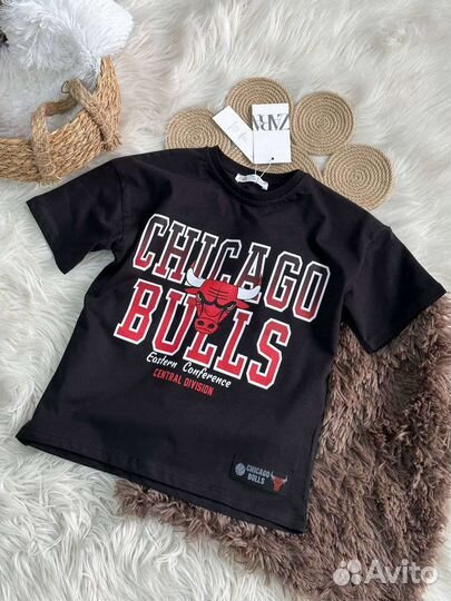 Футболка zara Chicago Bulls