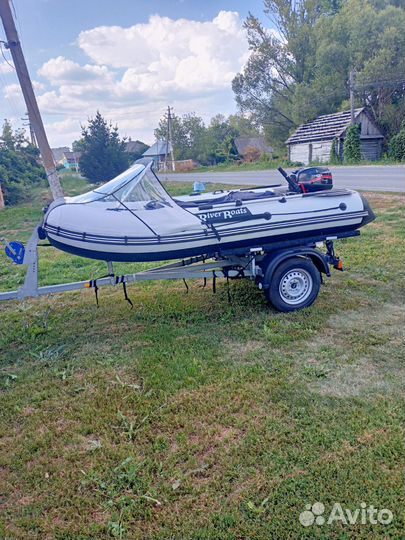 Лодка+мотор 9.9+прицеп мзса