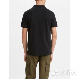 Мужская рубашка поло с коротким рукавом, стандартн