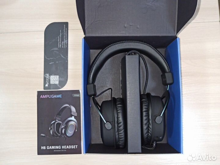 Игровые наушники Fifine h6, оригинальные, новые