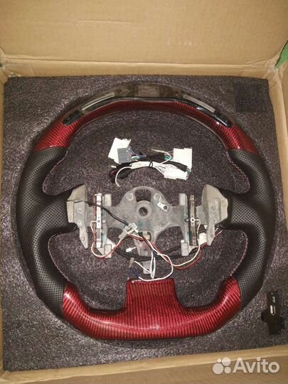 Карбоновый руль на Рено Меган 2