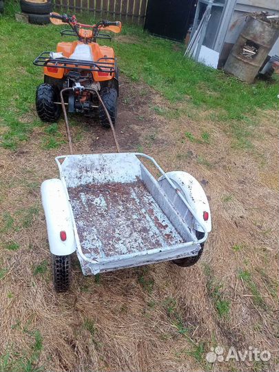 Квадрик с прицепом