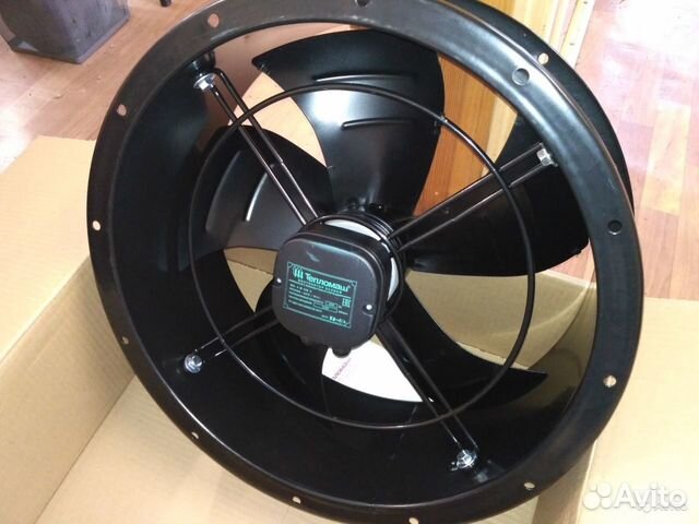 Вентилятор осевой AX2E-250-H5Z на фланцах