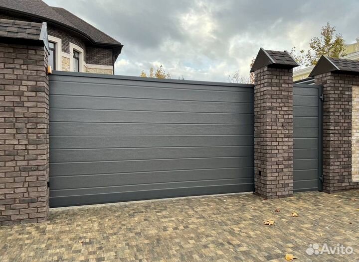 Секционные ворота. Гаражные и промышленные