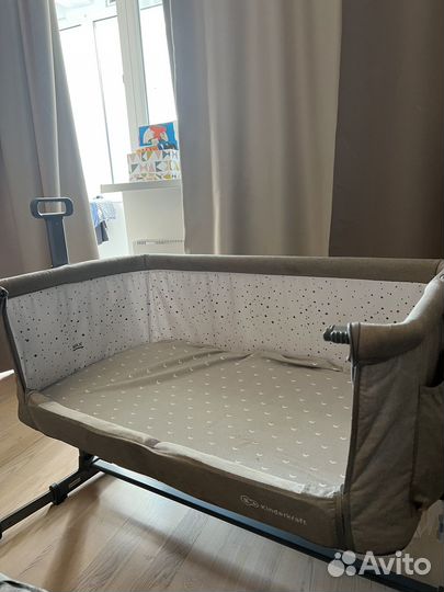 Приставная кроватка kinderkraft