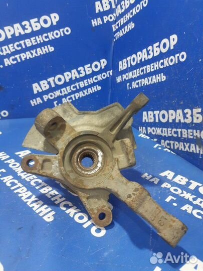 Передний левый поворотный кулак Chevrolet Aveo