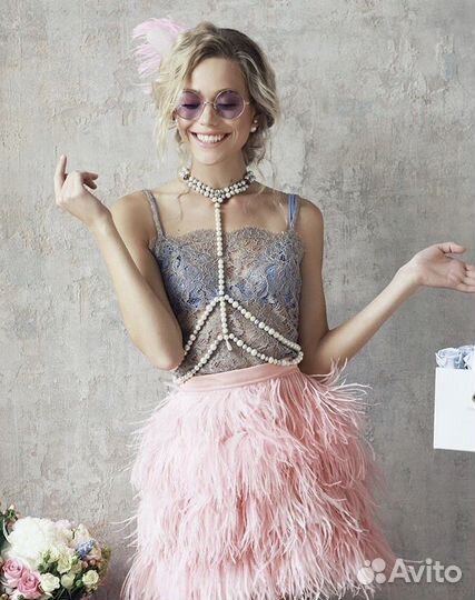 Чокер жемчужный mineral bar island soul