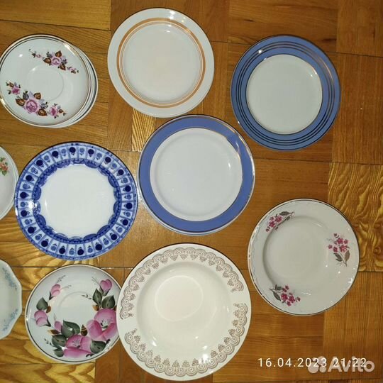 Тарелки, блюдца СССР