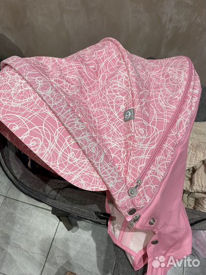 Летний кит на коляску Stokke и простынка