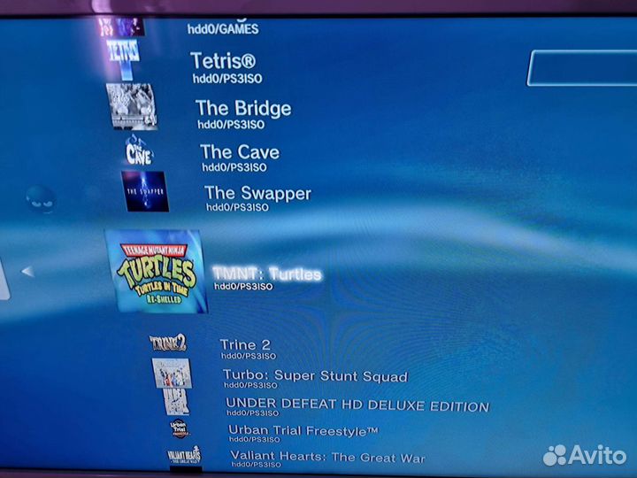 Sony PS3 Slim + 70 игр, два геймпада