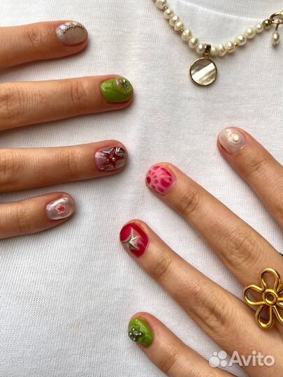 Маникюр. Корейский маникюр. Дизайны 24 часа
