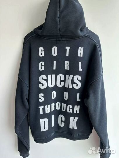 Enfants riches deprimes goth girl hoodie