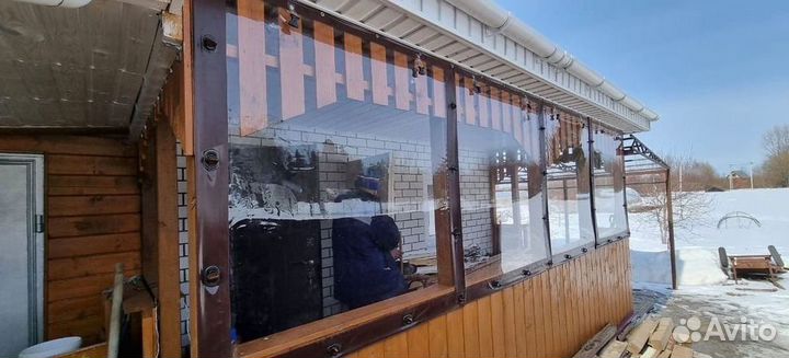 Мягкие окна для террас и беседок
