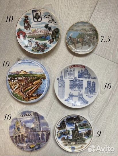 Тарелки из разных стран