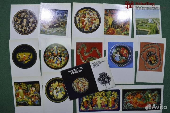 Большой сборный лот открыток СССР, на тему 