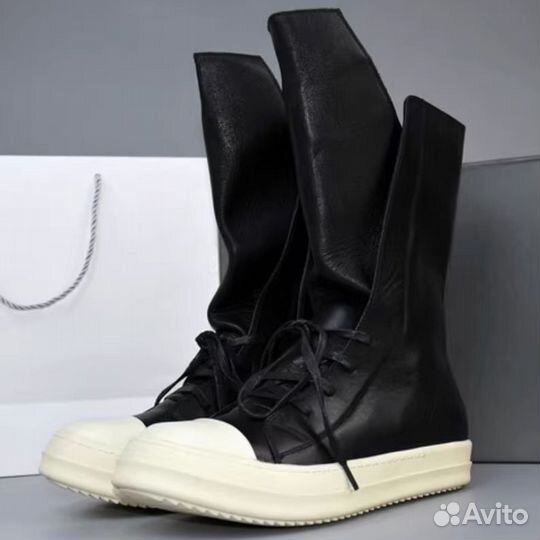 Высокие ботинки Rick Owens
