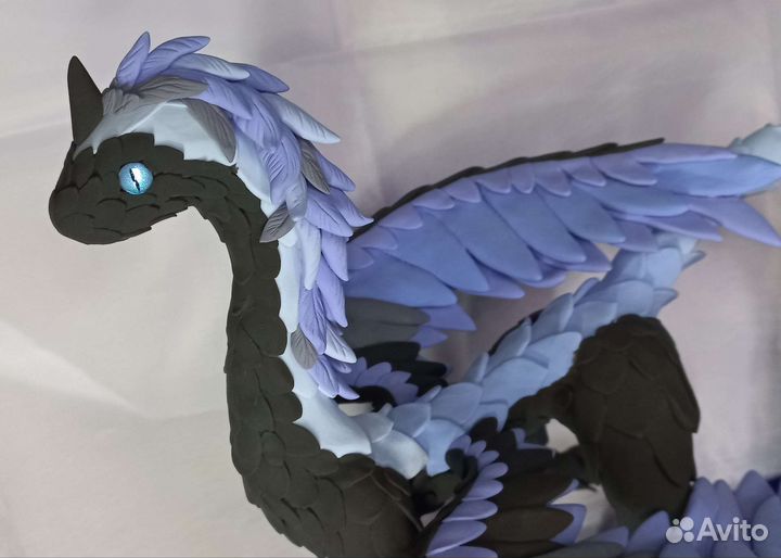 Перистый Полуночный Дракон, статичная фигурка