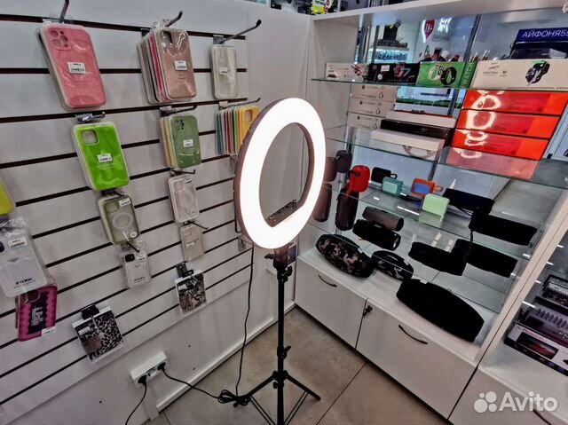 Профессиональная кольцевая лампа RL- 14, 36cm