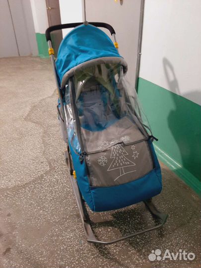 Коляска санки