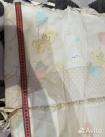 Бортики в круглую кроватку