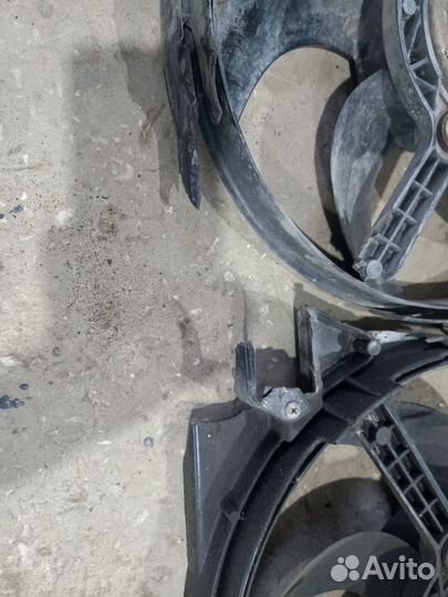 Моторчик вентилятора охлаждения Chevrolet Niva