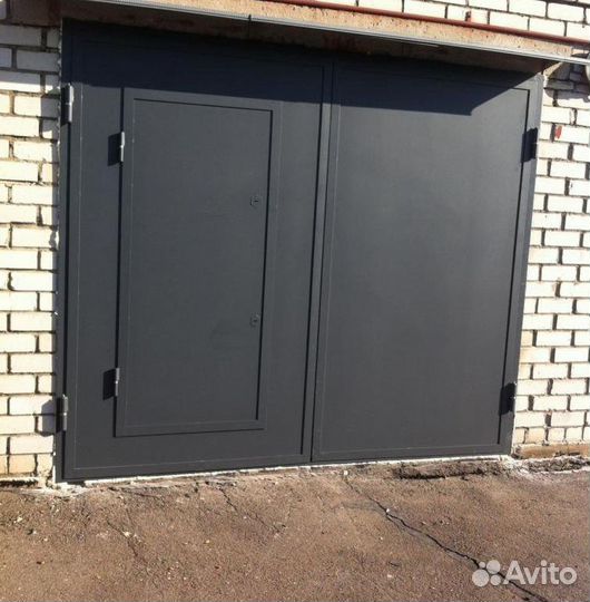 Гаражные ворота металлические