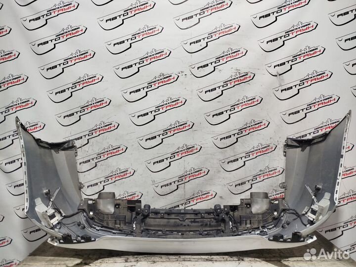 Бампер mercedes-benz C-class W205 sedan AMG line задний серебро, 775U NA7003