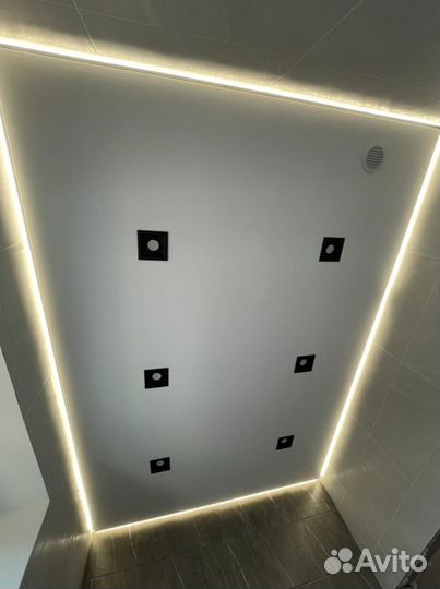 Натяжные потолки любой сложности