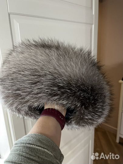 Шапка из чернобурки