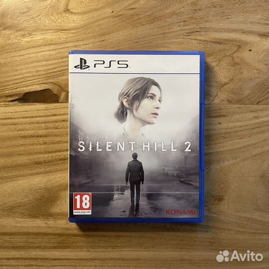 Silent Hill 2 remake PS5 диск